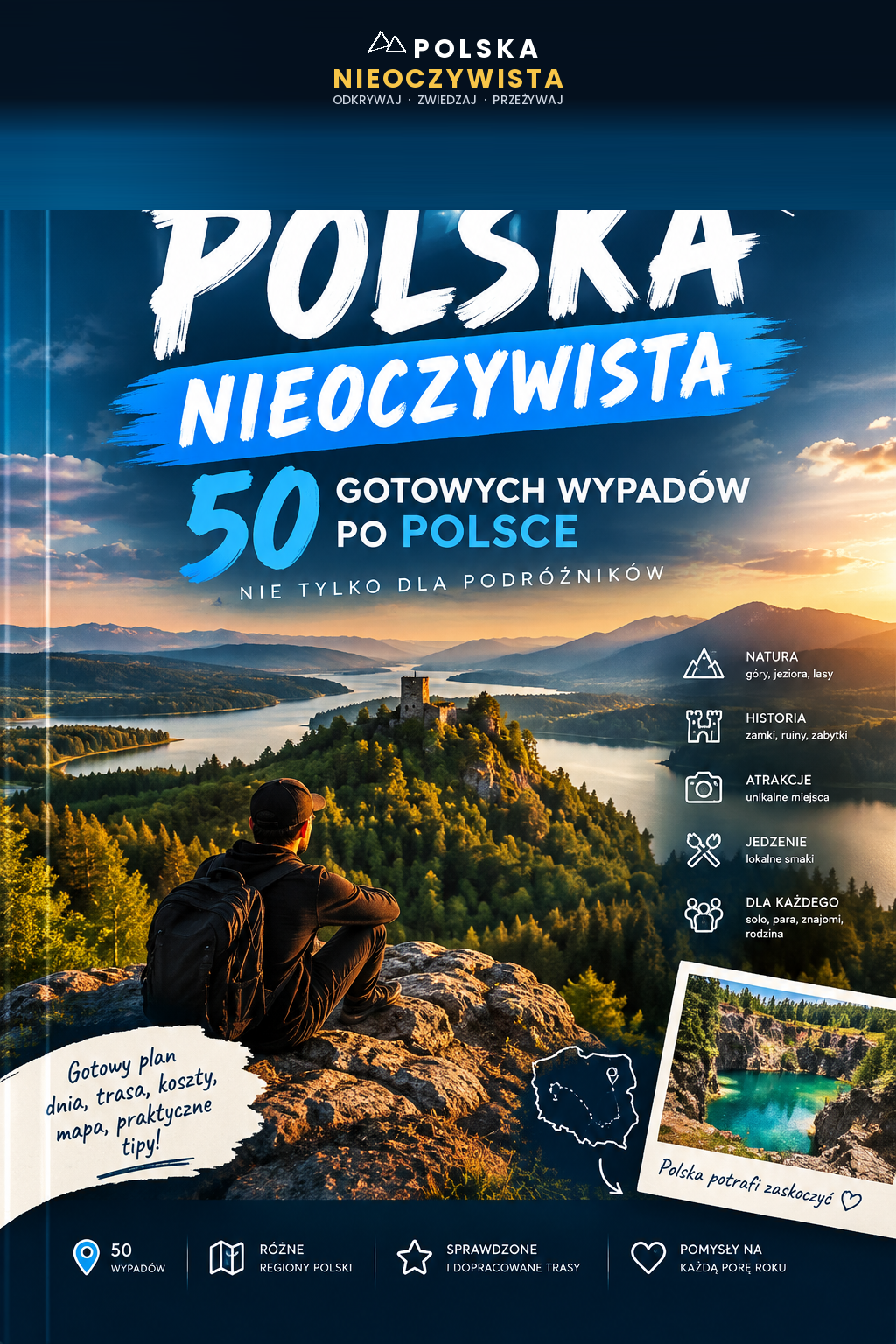 POLSKA NIEOCZYWISTA - 50 gotowych wypadów po Polsce.